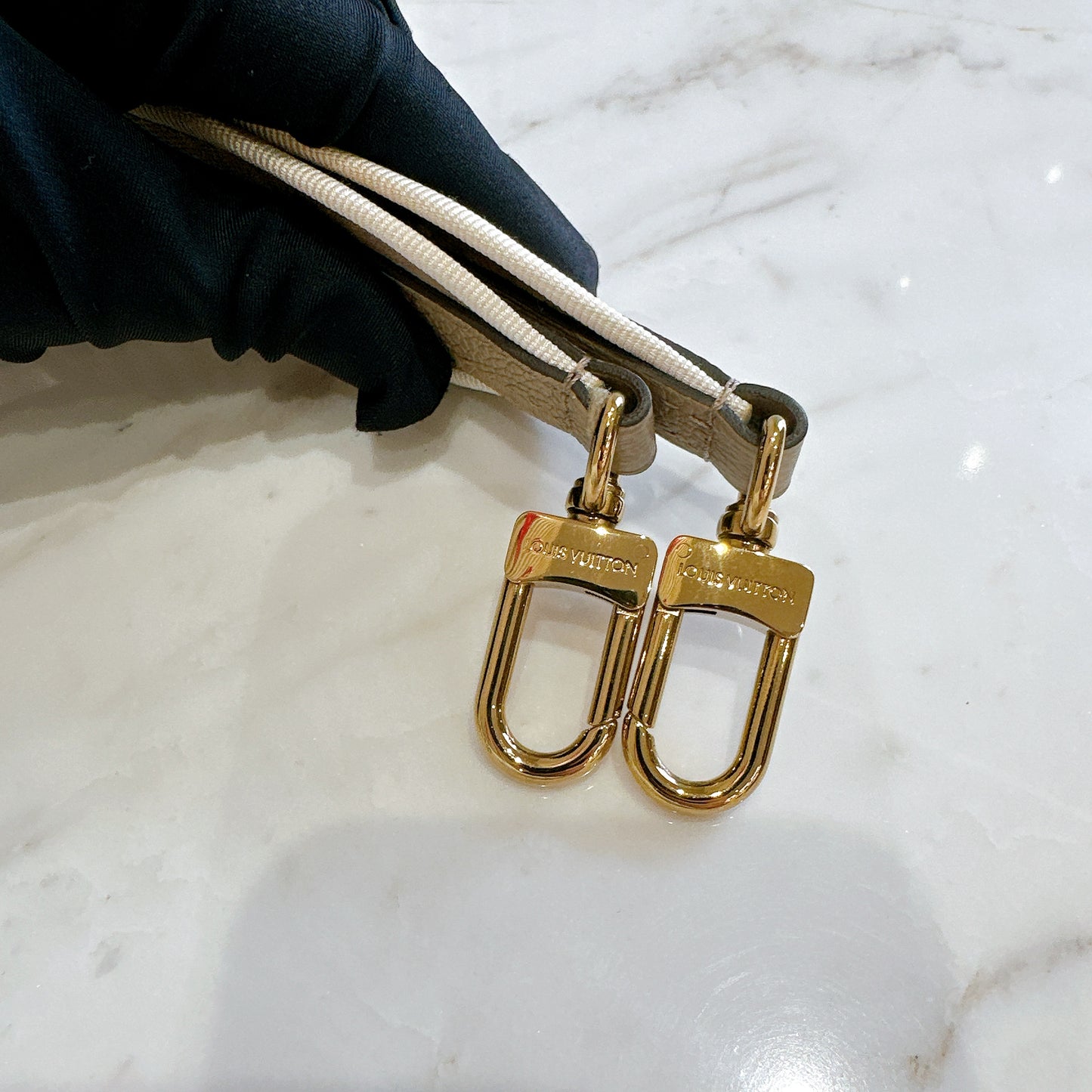 LV Monogram Diane in Tourterelle and Cream