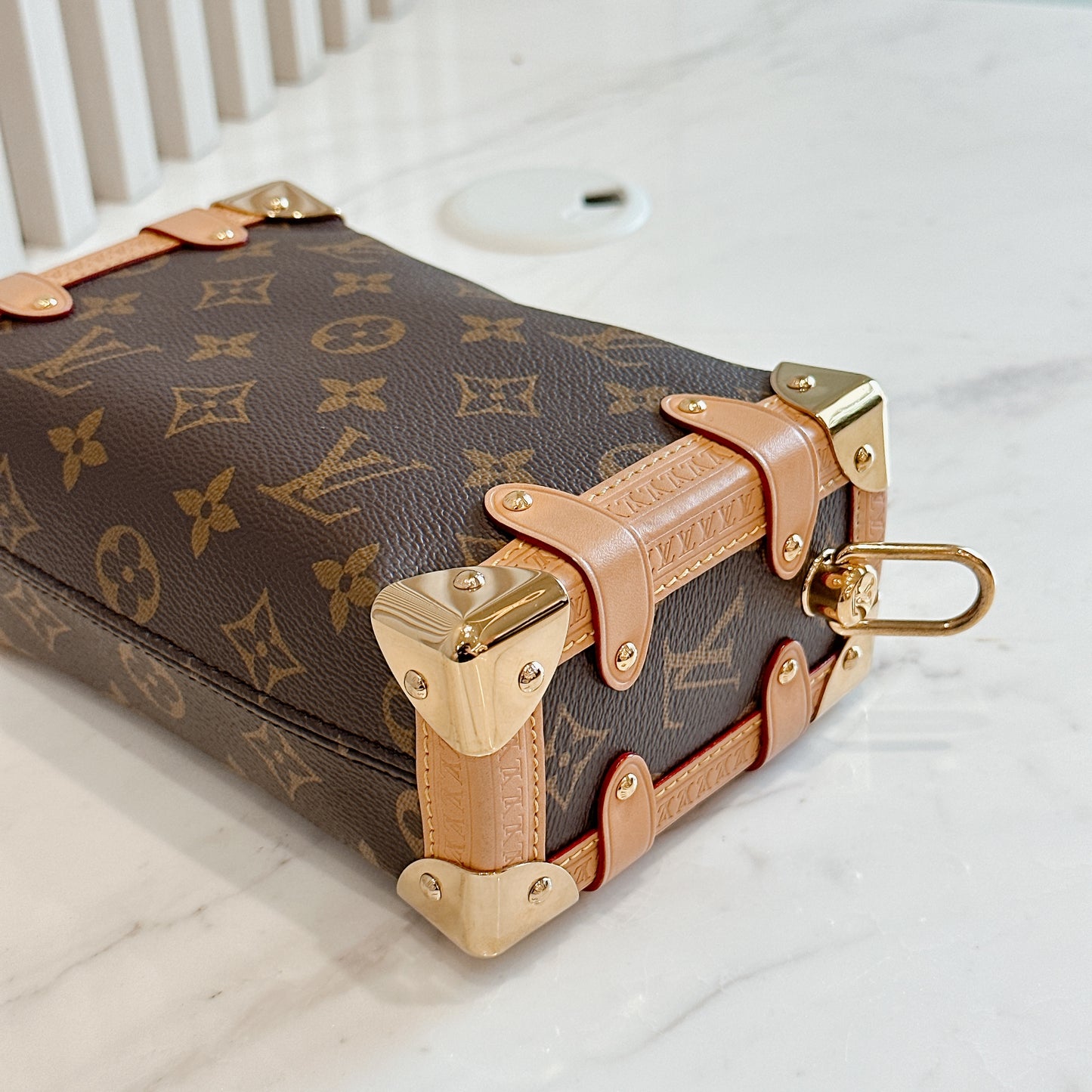 LV Monogram Side Trunk PM