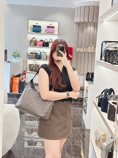 Goyard Boheme Hobo in Black