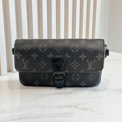 LV Montsouris Wearable Wallet Monogram Eclipse