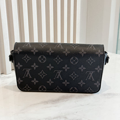LV Montsouris Wearable Wallet Monogram Eclipse