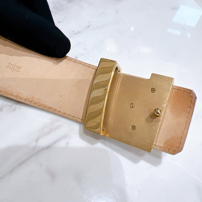 LV Damier Azur Initiales Belt