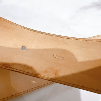 LV Damier Azur Initiales Belt
