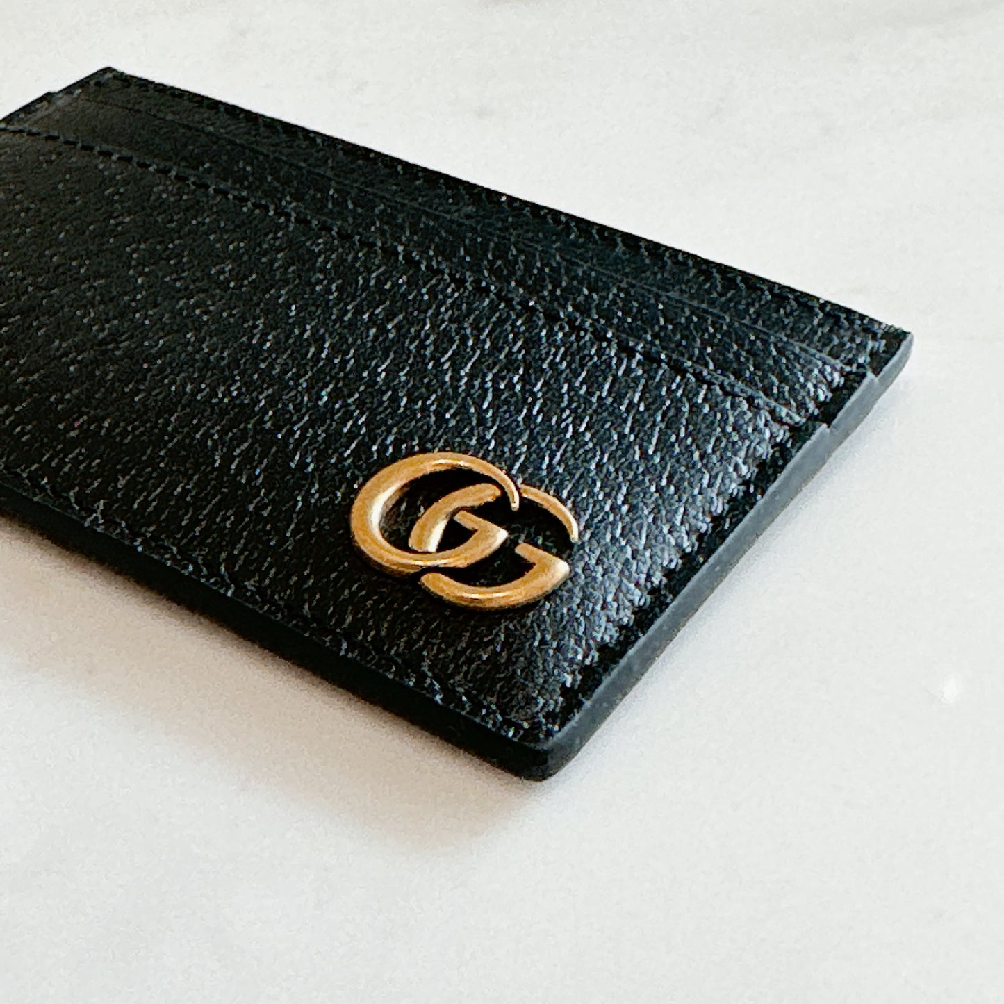 Gucci Marmont Card Case in Black