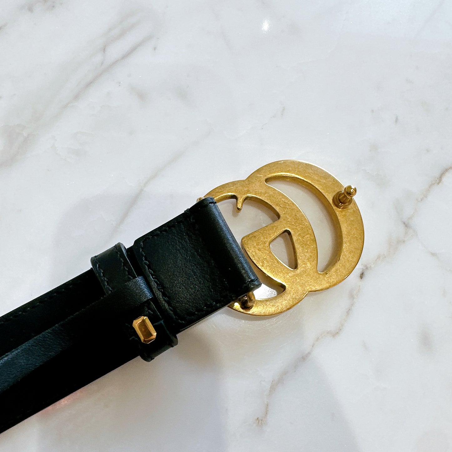 Gucci Marmont Belt in Black