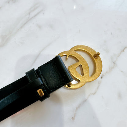 Gucci Marmont Belt in Black
