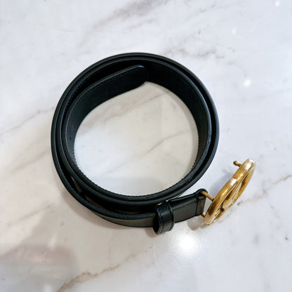 Gucci Marmont Belt in Black