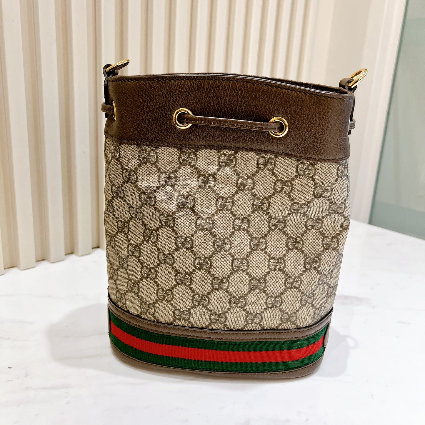 Gucci Small Ophidia Bucket Bag