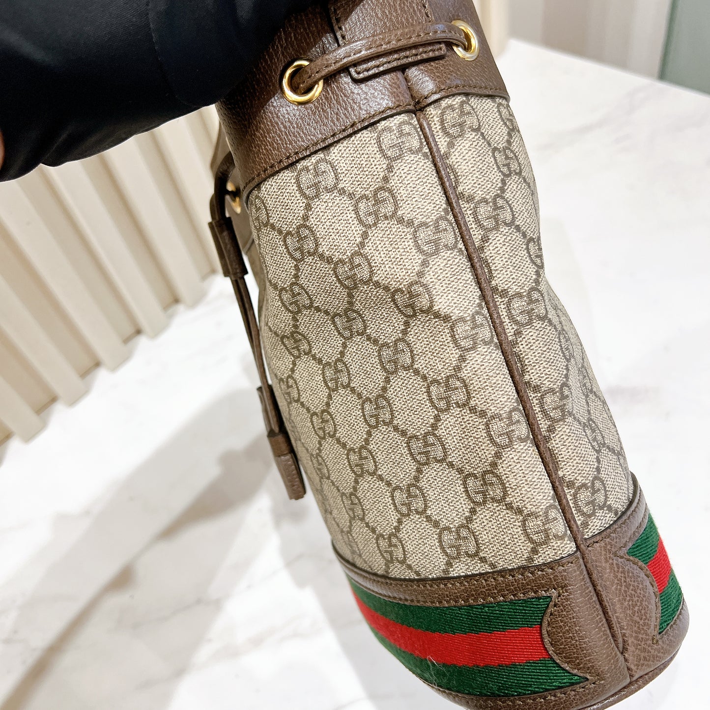 Gucci Small Ophidia Bucket Bag