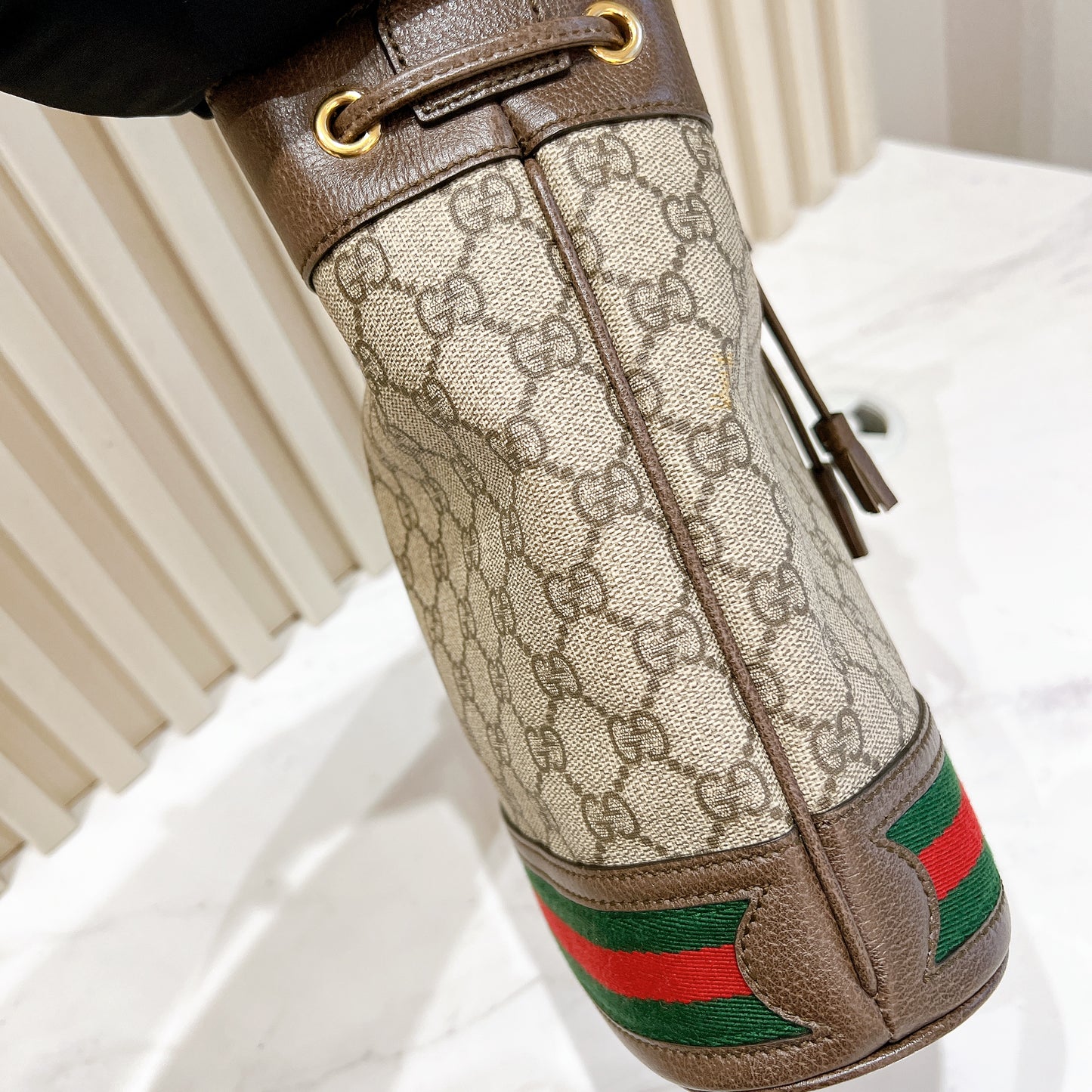 Gucci Small Ophidia Bucket Bag