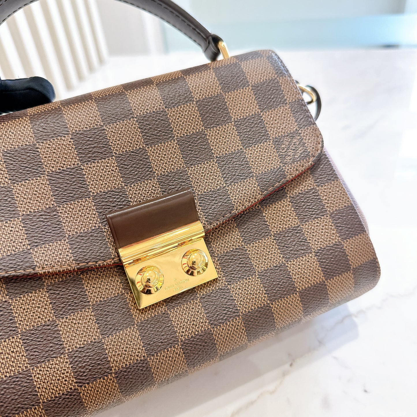 LV Damier Ebene Croisette