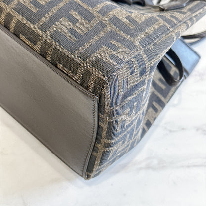 Fendi Origami Mini in Brown FF Jacquard