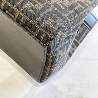 Fendi Origami Mini in Brown FF Jacquard