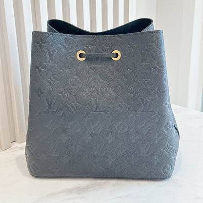 LV Neo Noe in Black Empreinte Leather