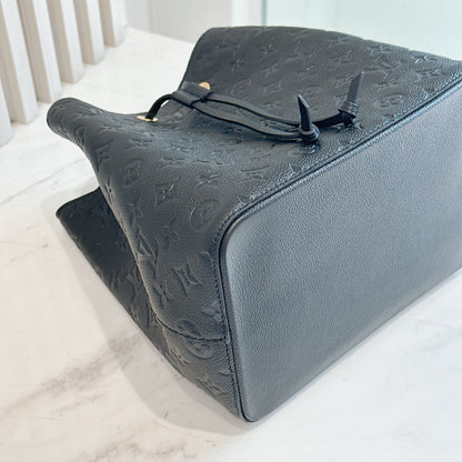 LV Neo Noe in Black Empreinte Leather
