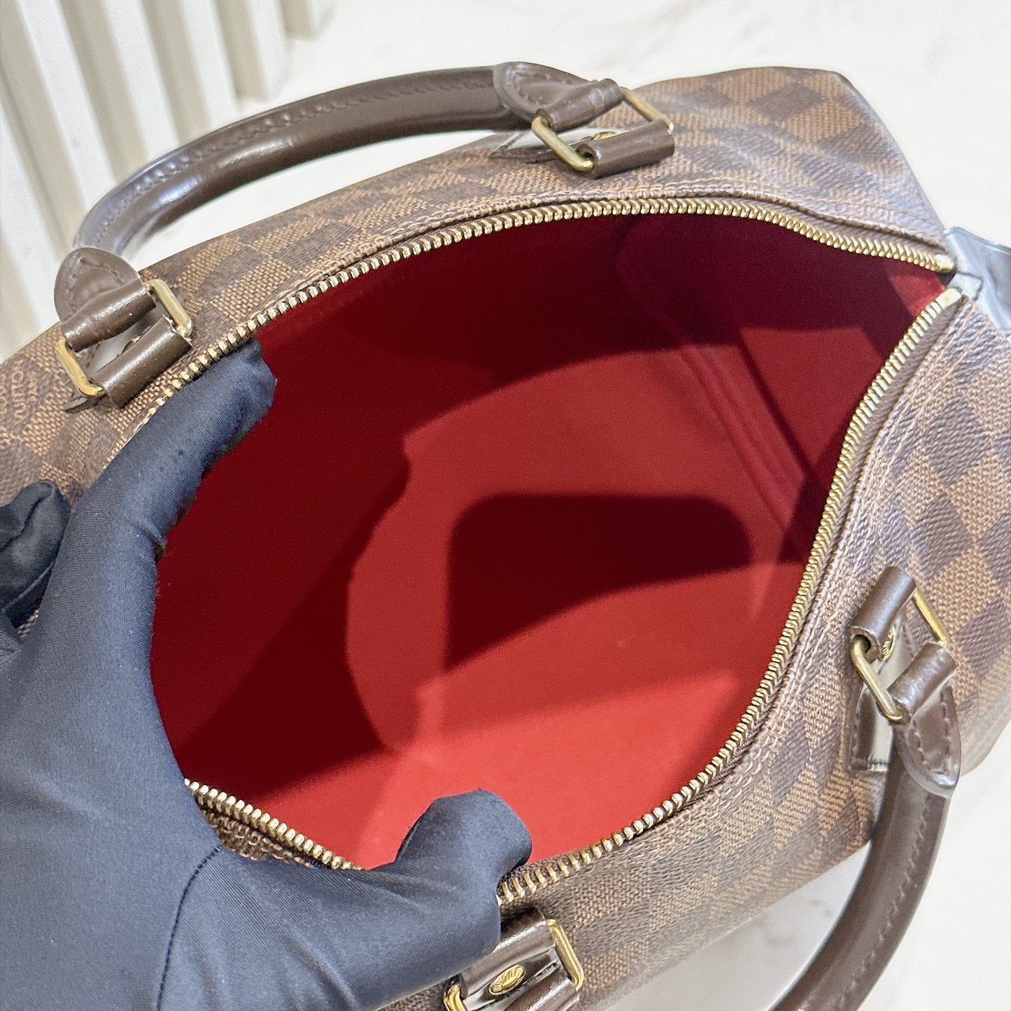 LV Damier Ebene Speedy 30
