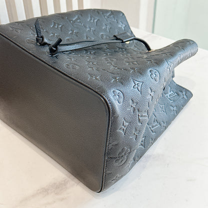 LV Neo Noe in Black Empreinte Leather