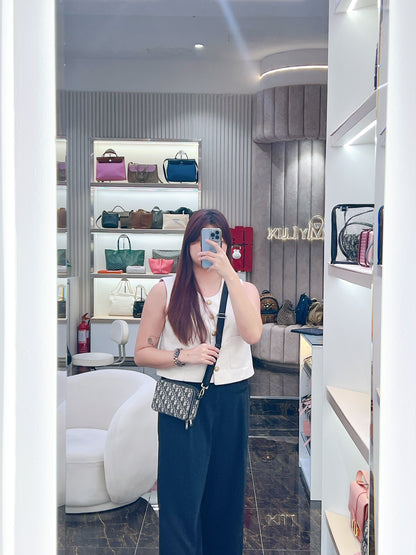 Dior Zipped Pouch with Strap
