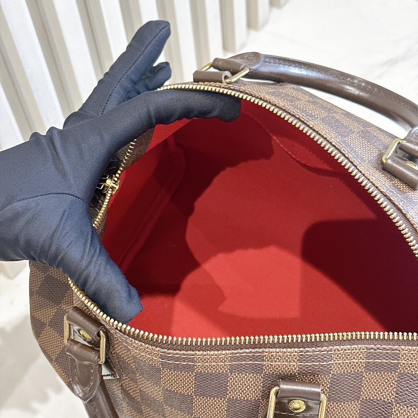 LV Damier Ebene Speedy 30