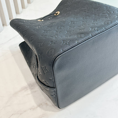 LV Neo Noe in Black Empreinte Leather