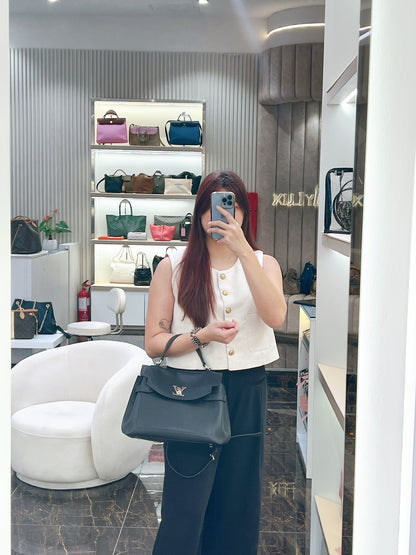 LV Lockme Ever PM in Black