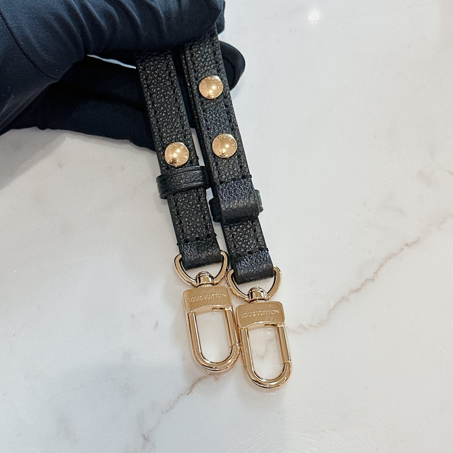 LV Neo Noe in Black Empreinte Leather
