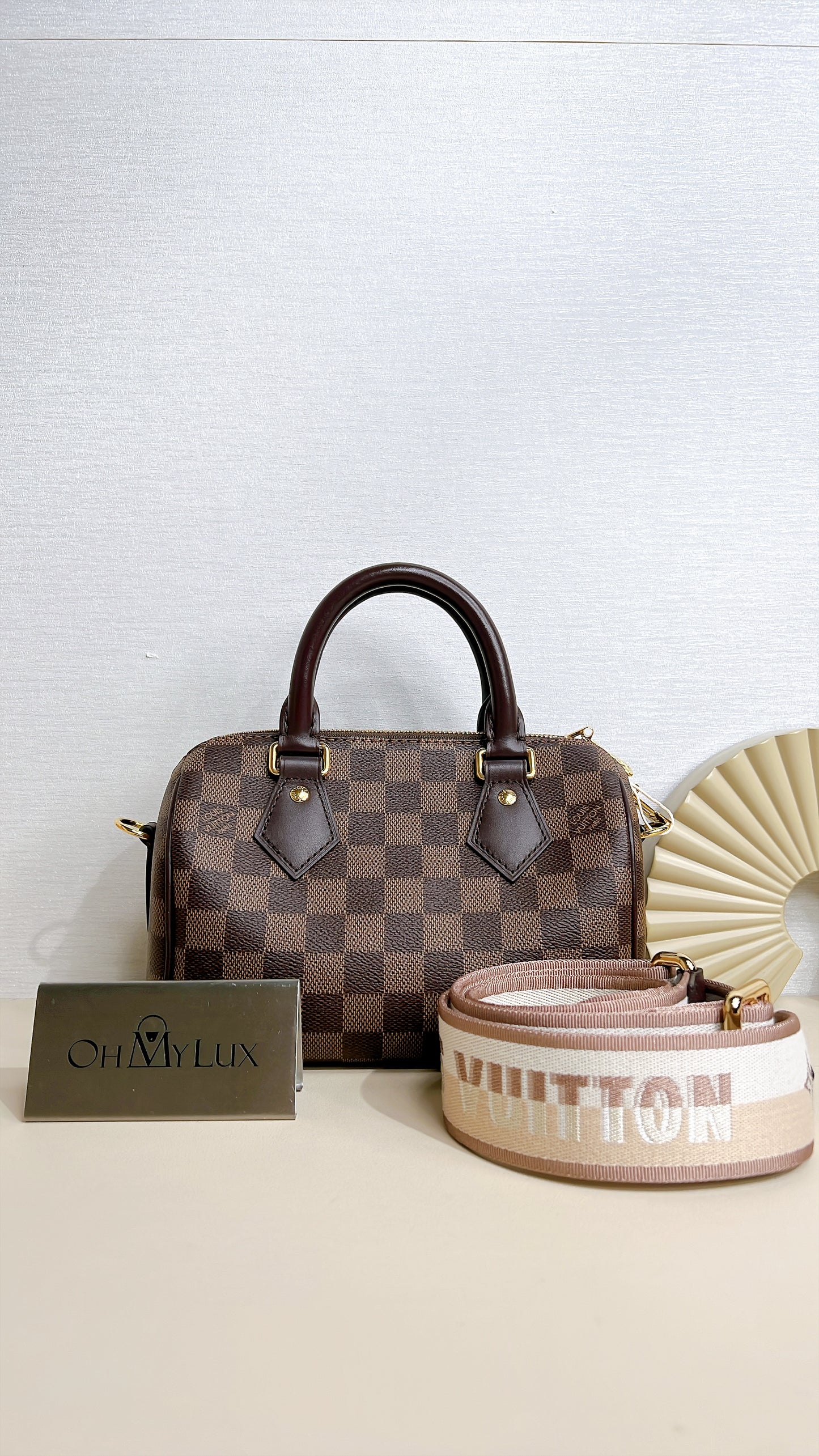 LV Damier Ebene Speedy 20