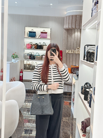 LV Neo Noe in Black Empreinte Leather
