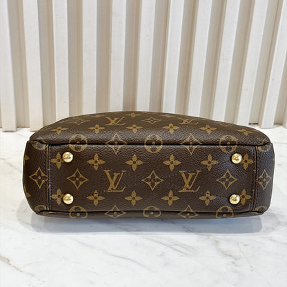 LV Pallas BB in Monogram and Cherry Red