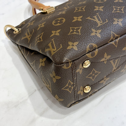 LV Pallas BB in Monogram and Cherry Red