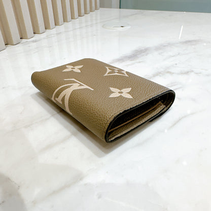 LV Victorine Wallet in Tourterelle/Creme