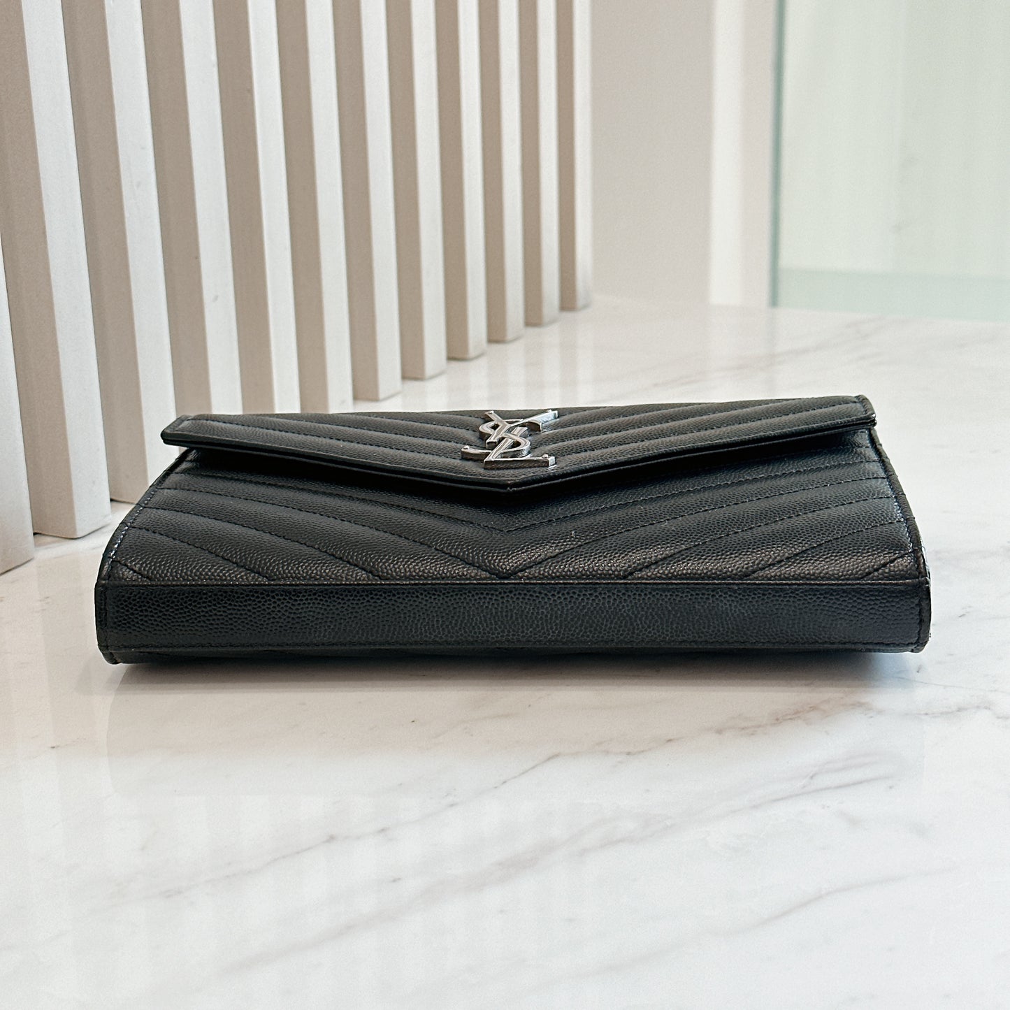 YSL Wallet On Chain In Black SHW