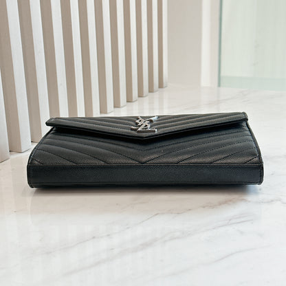 YSL Wallet On Chain In Black SHW