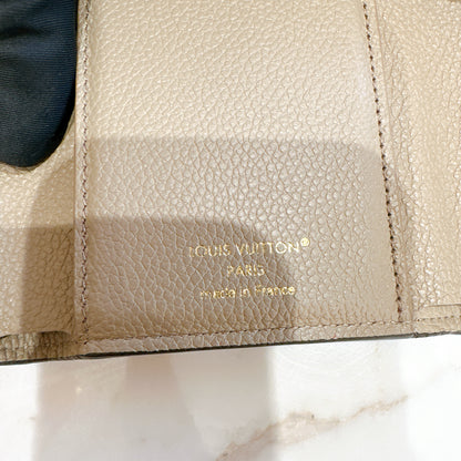LV Victorine Wallet in Tourterelle/Creme