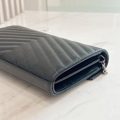 YSL Wallet On Chain In Black SHW
