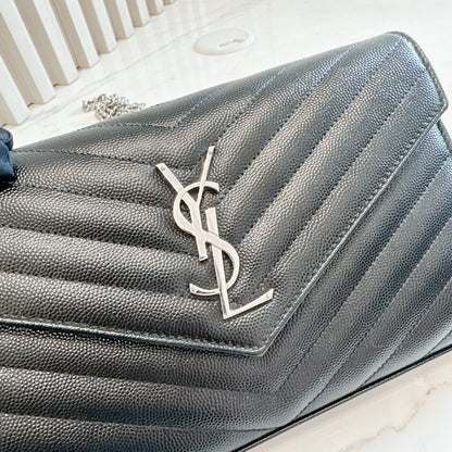 YSL Wallet On Chain In Black SHW