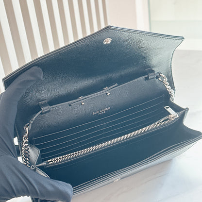 YSL Wallet On Chain In Black SHW