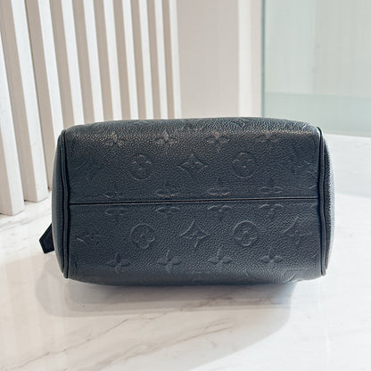 LV Speedy 20 in Monogram Black Empreinte Leather