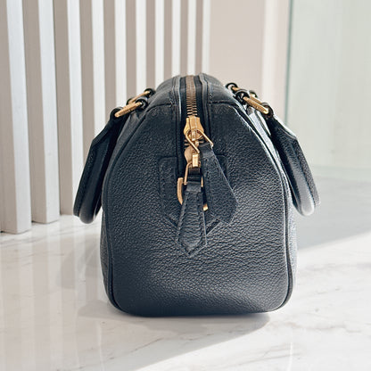 LV Speedy 20 in Monogram Black Empreinte Leather