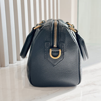 LV Speedy 20 in Monogram Black Empreinte Leather