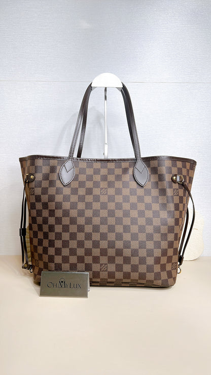 LV Neverfull MM in Damier Ebene