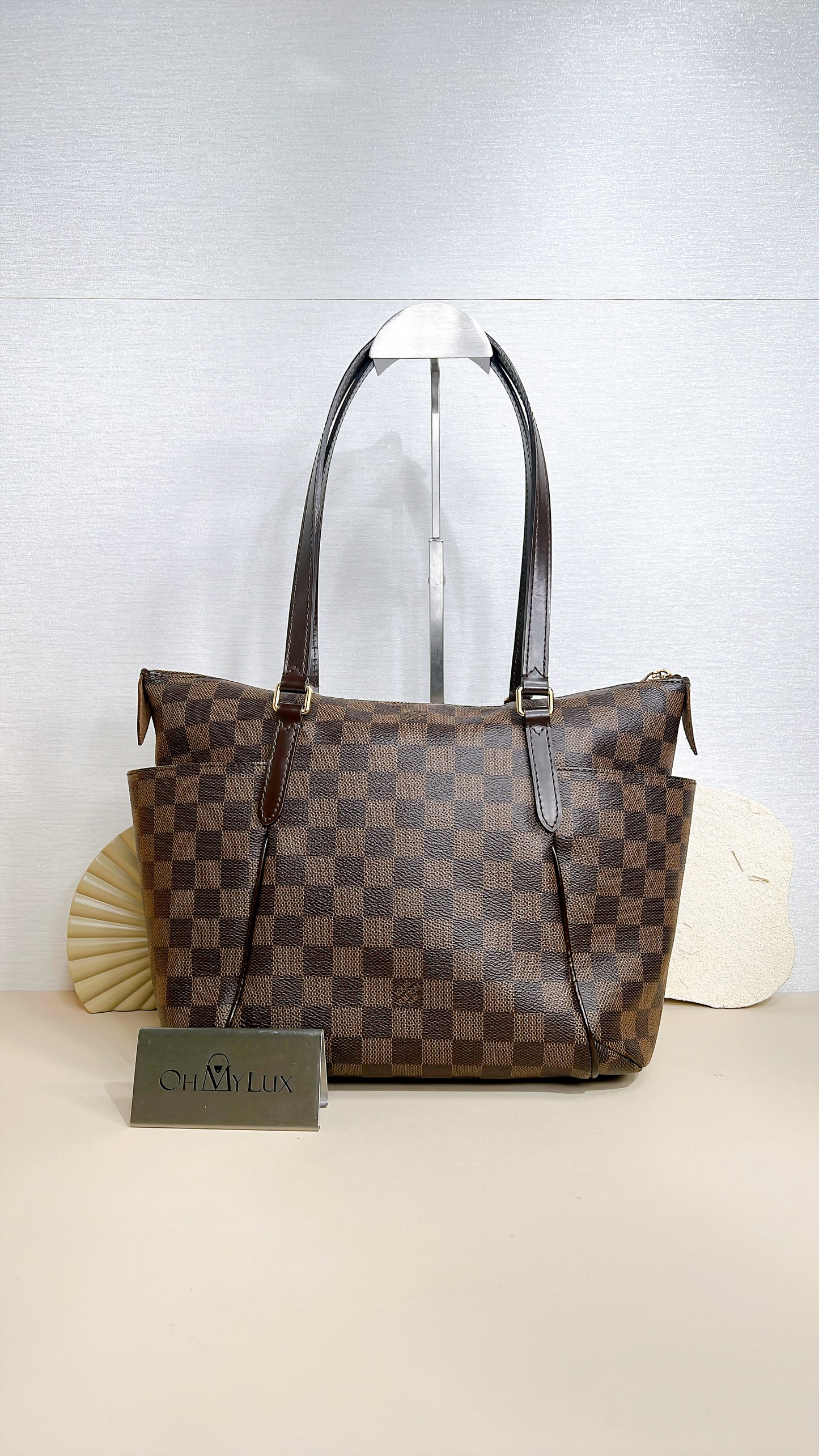 LV Totally PM in Damier Ebene