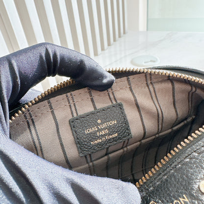 LV Speedy 20 in Monogram Black Empreinte Leather