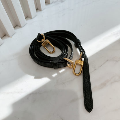 LV Speedy 20 in Monogram Black Empreinte Leather