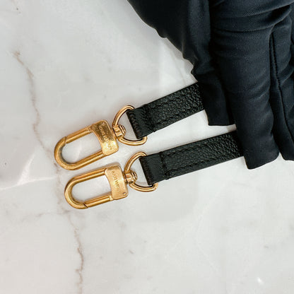 LV Speedy 20 in Monogram Black Empreinte Leather