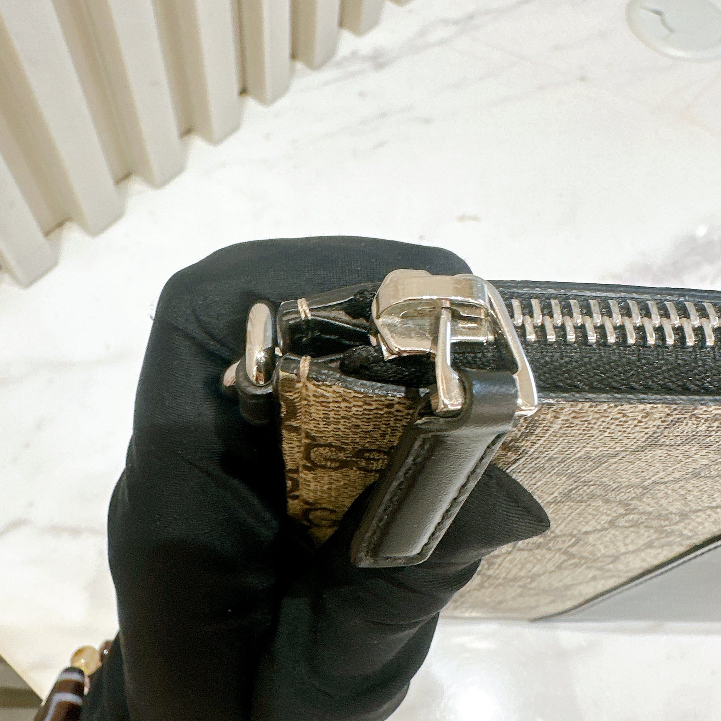 Gucci Supreme Clutch