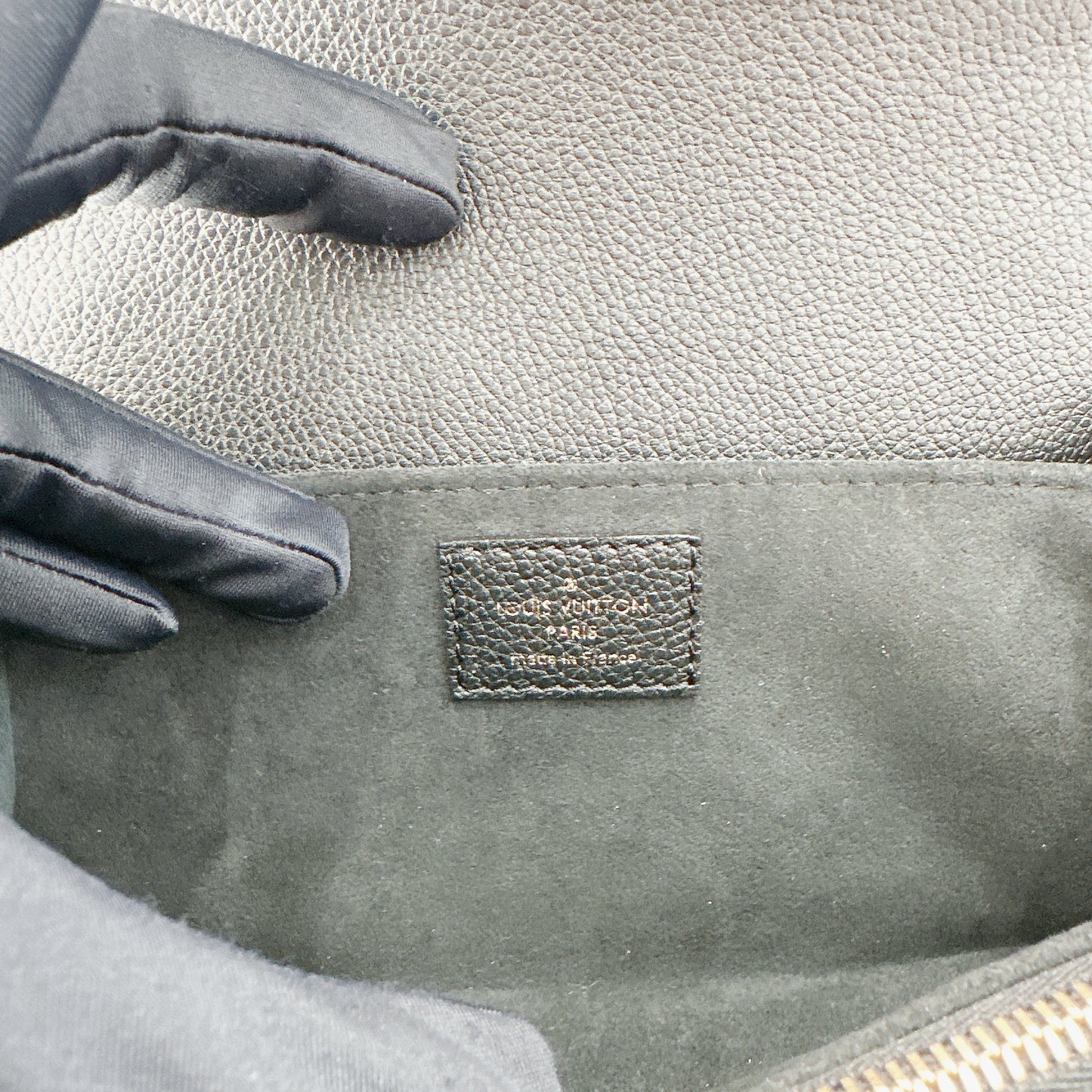 LV Metis East West In Black Empreinte Leather