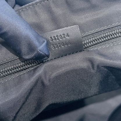 Gucci Techno Large Web Nylon Canvas Messenger Bag