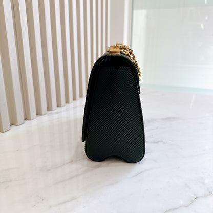 LV Twist MM in Black Epi Leather