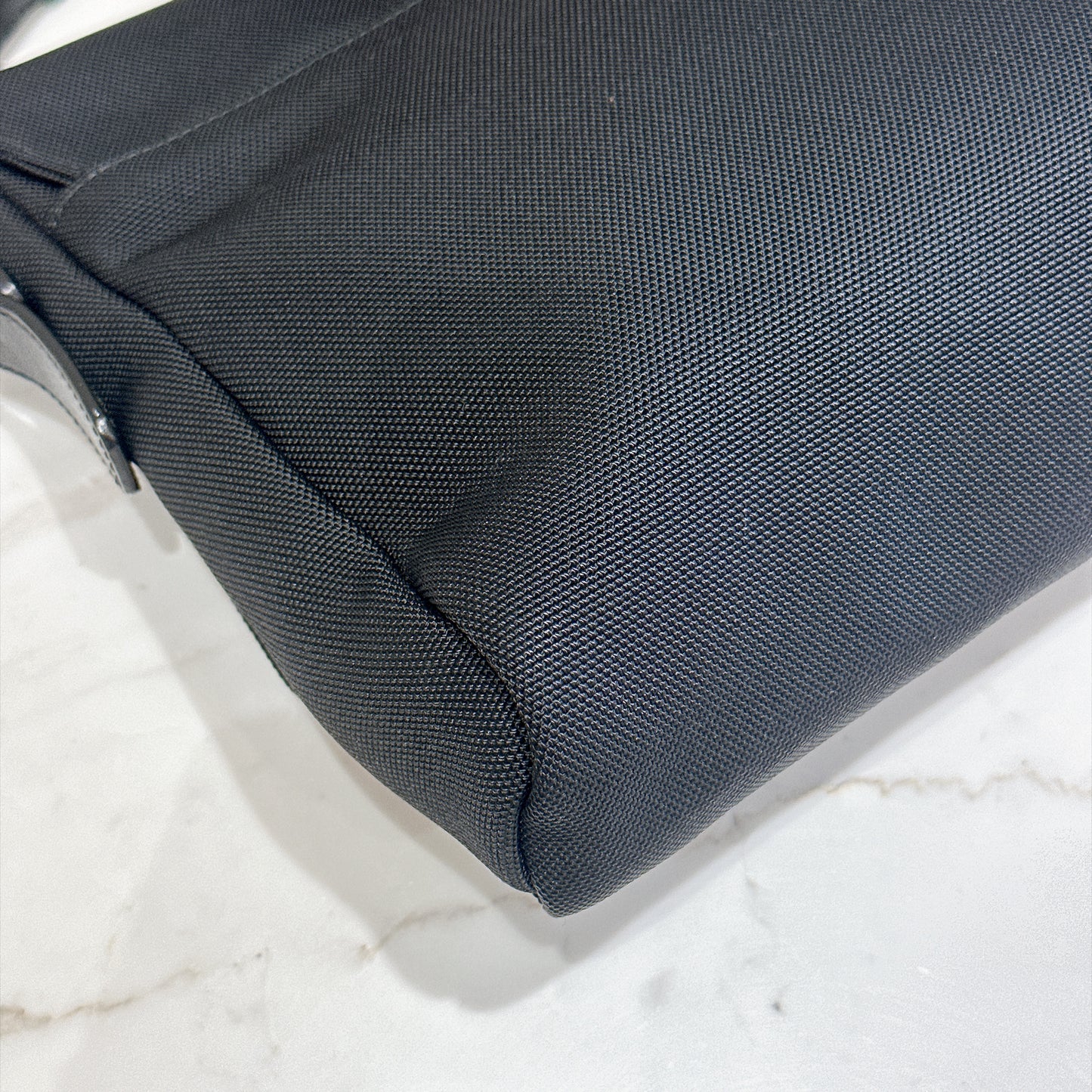 Gucci Techno Large Web Nylon Canvas Messenger Bag